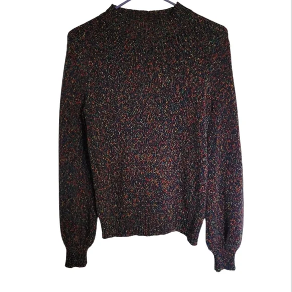 Anthro Seen Worn Kept Colorful Knit Sweater - Picture 2 of 7